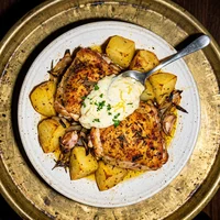Pollo asado al ajo, Pollos al Carbón La Norteña