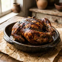 Poulet fermier aux sarments, Coq & Sarment