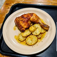 Contramuslos al horno, Asador Casa Ruiz