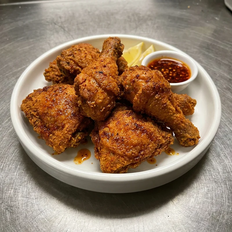 Nashville Hot Keulen (3 Stk.), Heißer Hahn