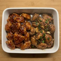 Yangnyeom Chicken halb, Dak-Jip