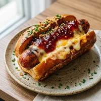 Salchicha picante calabresa, Panino e Brasa