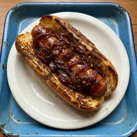Hot-dog pressé piquant, Casse-Dalle Express