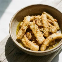 アジフライ 2枚, 海鮮丼 うお丸