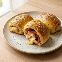 Feuilleté jambon-fromage, Maison Beaumont