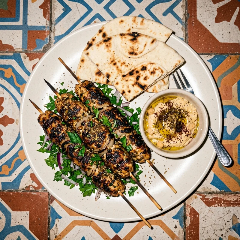 Shish taouk, Cedro do Líbano