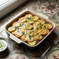 Kibbeh with Tahini & Potato, Teta's Table