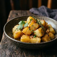 Yuca frita, Pollería La Leña de Don Tito