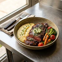 Grass-Fed Ribeye & Potatoes, The Provisioner