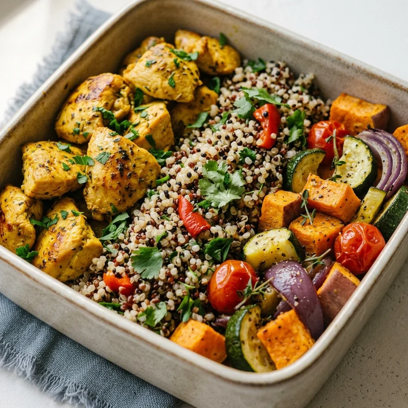 Box poulet grillé-quinoa, Box & Boulot