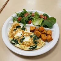 Omelette aux herbes, Les Petits Plats de Nicole