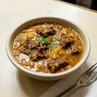 Gulasch vom Rind, Metzgerei-Mittagstisch Kramer
