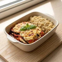 Gratin d'aubergines, Les Petits Plats de Nicole