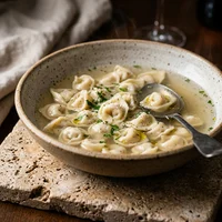 Cappelletti in brodo, Osteria Emilia
