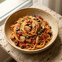 Spaghetti thon-câpres, Il Banco di Toni