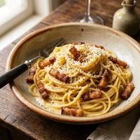 Spaghettoni alla carbonara, Osteria Quinto Quarto