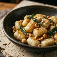 Gnocchis de pomme de terre fumée, Casa Vitelli
