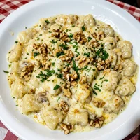 Gnocchis gorgonzola-noix, La Gamelle de Gino
