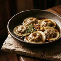 Raviolis de queue de bœuf, Casa Vitelli