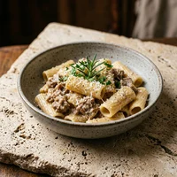 Rigatoni à l'agneau, Grotto del Ticino