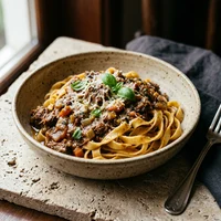 Tagliatelle al ragù, Osteria Emilia