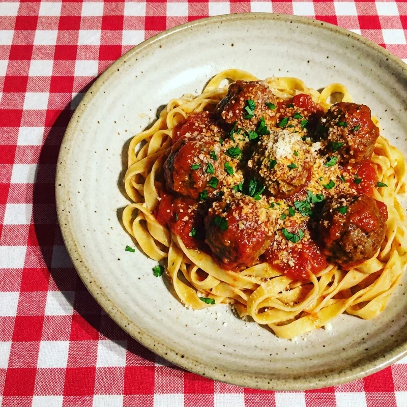 Spaghetti aux boulettes géantes, Casa Lucia