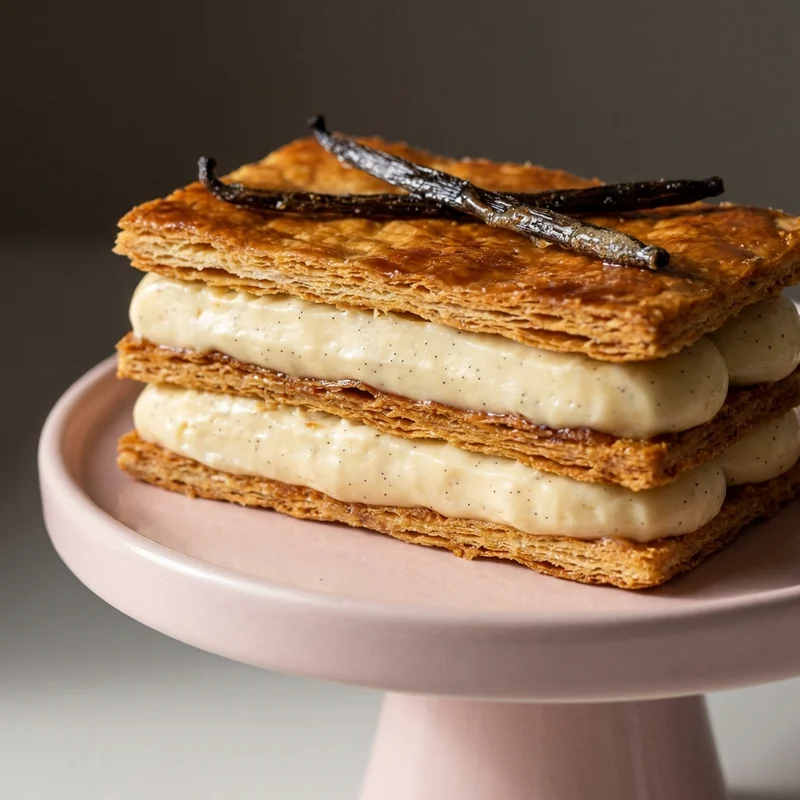 Millefoglie dello chef (intera), Pasticceria Aurelio Conti