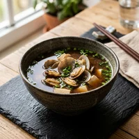 شوربة ميسو بالمحار, إيزاكايا تانوكي