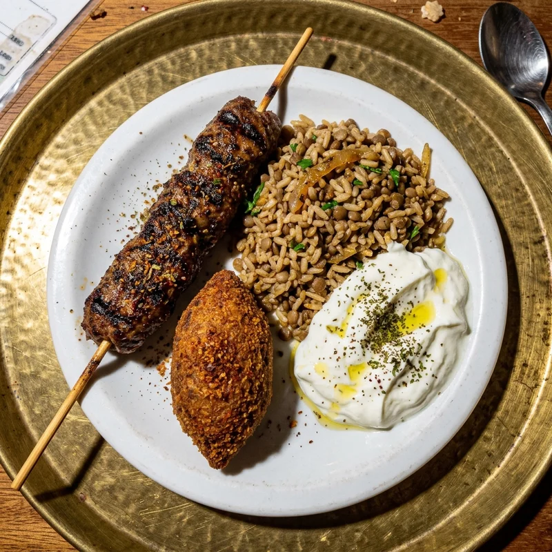Grillteller für zwei, Anatolia Grillhaus