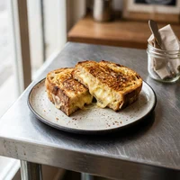 ハムチーズのホットサンド, 純喫茶 コスモス