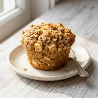 Apfel-Hafer-Muffin, Grünzeug Brunch