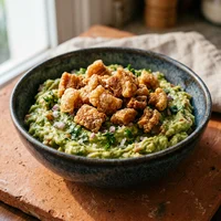 Guacamole with Crab, Maíz Azul