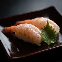 Nigiri crevette cuite (2 pièces), Tenshin