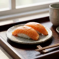 Nigiri saumon (2 pièces), Chez Kenji