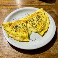 Käseomelett, Bäckercafé Krume