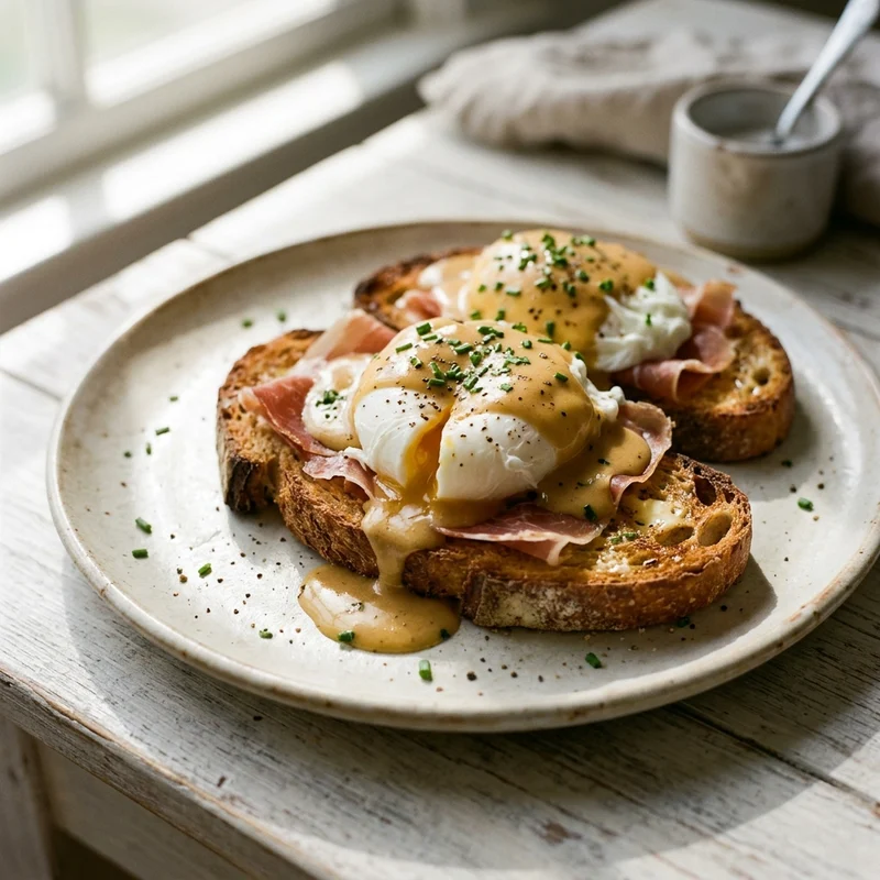 Ovos Benedict com espinafres, Manhãs Lentas