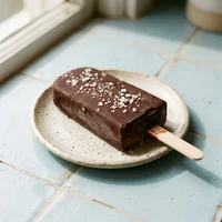 Paleta de chocolate com flor de sal, Nixtamal