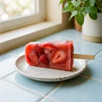 Paleta de fresa con crema, Paletería Sol de Mayo