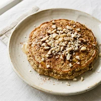 Banana Oat Pancakes, Sprout Society