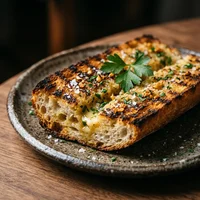 Lepinja mit Knoblauchbutter, Grillstube Dalmacija