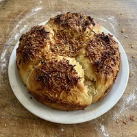 Iced Finger Bun, Golden Wattle Bakehouse