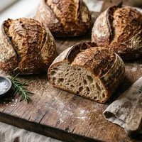 Sauerteigbrötchen, Brotmanufaktur Lindner