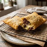 Carne desmechada picante, Empanadas Doña Chela