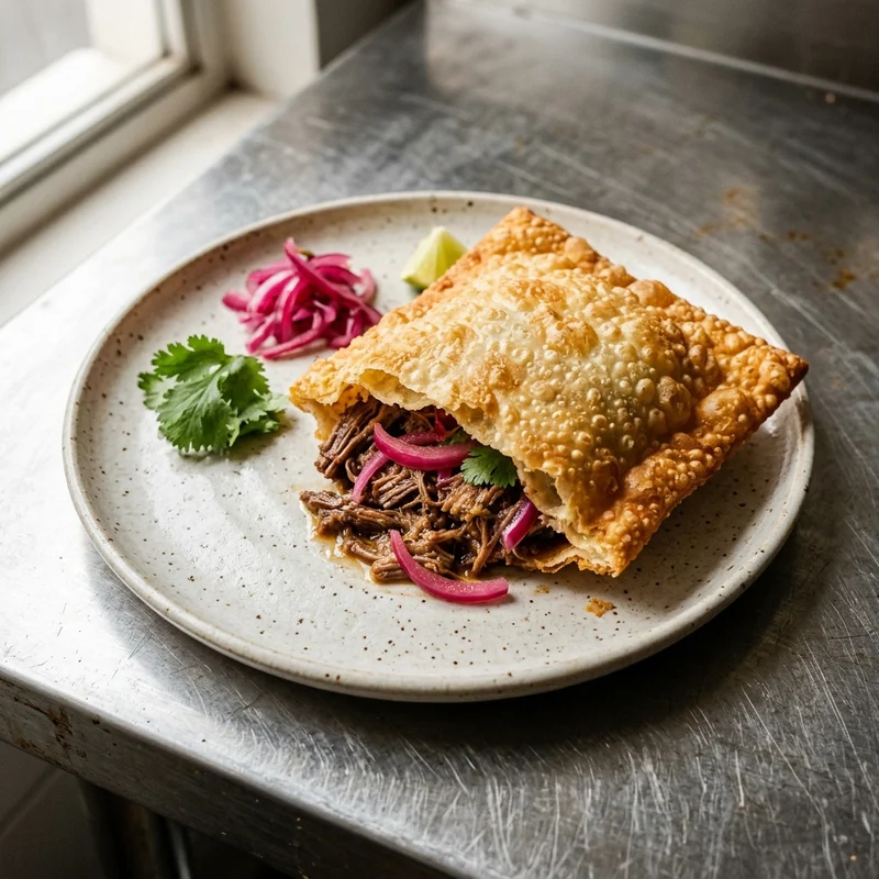 Empanada bœuf bourguignon, Chaussons & Cie