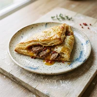 Pato confitado con naranja, Brasa y Masa