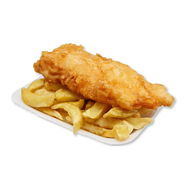 Fish & Chips in der Tüte, Fischbude Möwe
