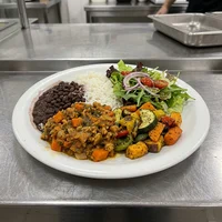 Vegetable Plate of the Day, Rooted Meal Prep