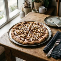 Chocolate Dessert Pizza, Big Lou's Pizza Den
