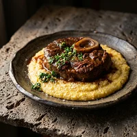 Ossobuco con Polenta, Casa Toscana