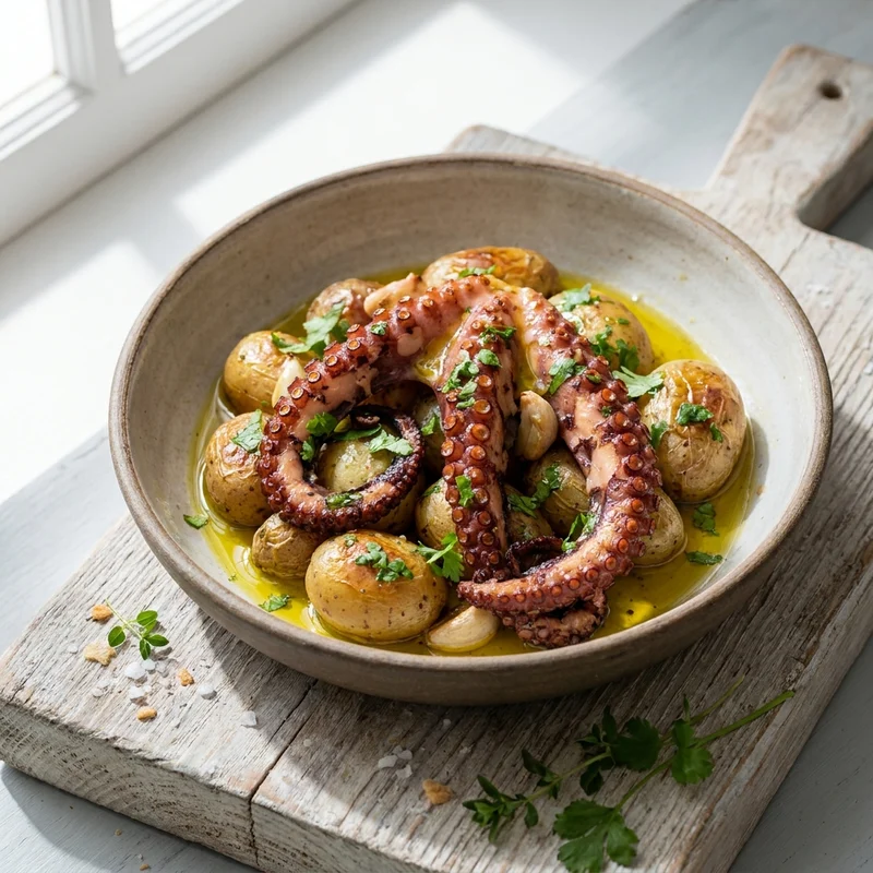 Polvo à lagareiro, Taberna Lusitana